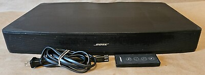 #ad Bose Solo TV Home Theater Sound System Soundbar Speaker W Remote 410376 TESTED $99.99