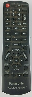 #ad Panasonic Audio System Remote Control Model NZQAYB000523 $7.99