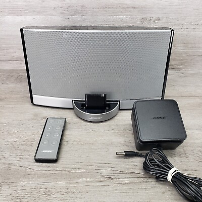 #ad Bose SoundDock Portable Music System Remote Connects to Bluetooth Adapter iPod $60.00