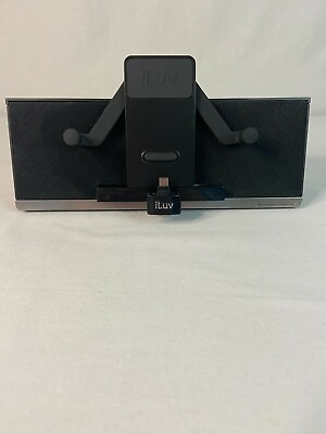 #ad iLuv iMM377BLK MobiAir Bluetooth Stereo Speaker Dock for Smartphones with $10.00