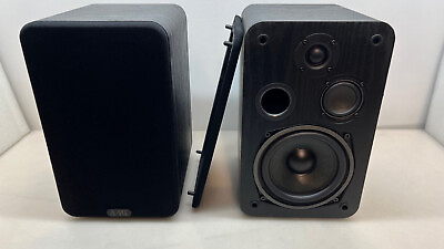 #ad Bookshelf Speakers AME M80 3 Home Speakers System 3 Way 10 Year Warranty $247.00