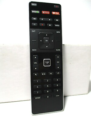 #ad Genuine OEM XRT500 Vizio TV Qwerty Keyboard Remote Control Replacement $16.95
