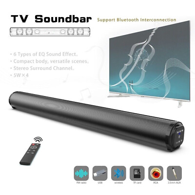 #ad 22quot; ATV UTV Marine Sound Bar Wireless Audio Bluetooth 5.0 Amplified 5W*4Speakers $75.00