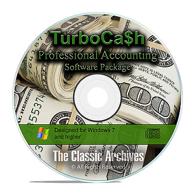 #ad Professional Home and Business Accounting Finance Software TurboCash CD F21 $8.99