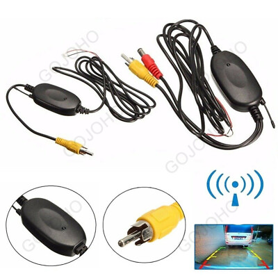#ad Wireless Transmitter Receiver For Vehicle Monitor Connect Camera Reverse Backup $9.44