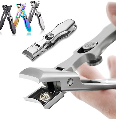 #ad Sherum Nail ClipperUltra Sharp Stainless Steel Nail Clippers for Men Women $10.27
