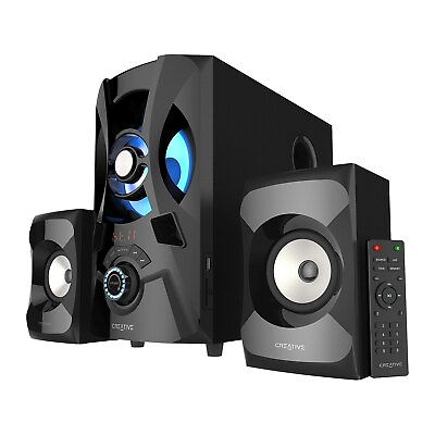 #ad Creative SBS E2900 Wired Wireless Computer Speaker System Black MF0490AA002 $109.66
