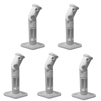 #ad White 5 Pack Lot Universal Wall or Ceiling Speaker Mounts Brackets fits BOSE $21.80