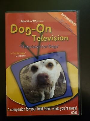 #ad #ad Dog On Television: Television for Dogs RARE DVD WITH CASE BUY 2 GET 1 FREE $7.99