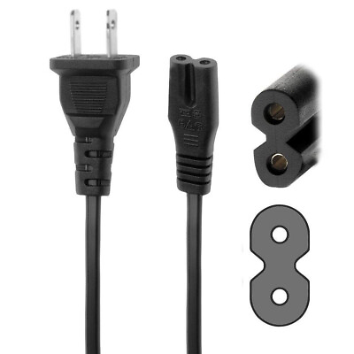 #ad AC Power Cord Cable For Klipsch Cinema 400 600 700 800 40 48 Sound Bar Subwoofer $9.99
