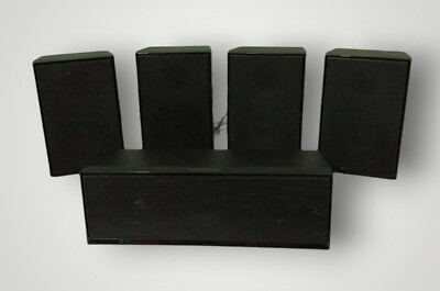 #ad Set of 5 SAMSUNG Surround Sound Speakers PS ES2 2 2 PS ES2 1 2 PS EC1 2 $49.99
