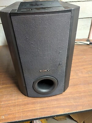 #ad Sony SA W505 Active Powered Super Subwoofer 150 W Tested Works $84.39