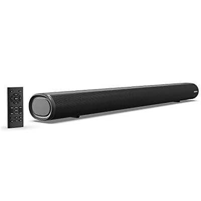 #ad Sound Bars for TV Wired and Wireless Bluetooth 5.0 TV Sound bar 34 inches $82.21