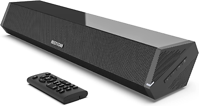 #ad Bestisan Sound Bars for TV 16#x27; 50W Small Soundbar for TV Sound Bar with Depths $66.24
