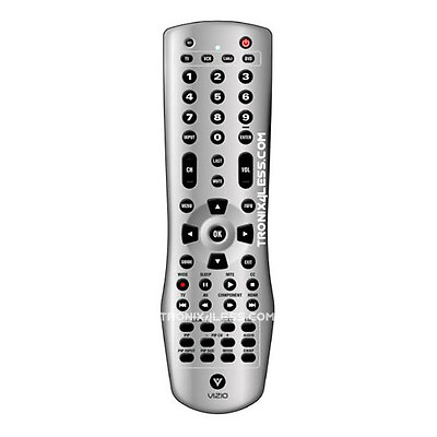 #ad Original Vizio HDTV Plasma LCD Remote Control 51 Buttons Silver Programmable $39.99