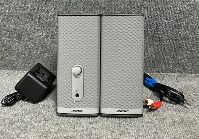 #ad Bose Companion 2 Series II Multimedia Speaker System In Gray With AC Adapter $55.00