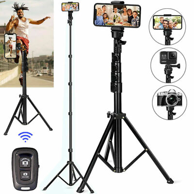 #ad Universal 63quot; Selfie Stick Phone Tripod Stand with Bluetooth Remote Potable US $16.59