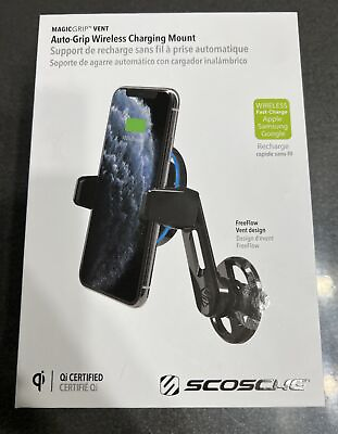 #ad #ad Scosche MagicGrip Auto Grip Wireless Charging Vent Universal Mount for Mob... $45.00