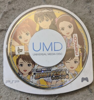 #ad The Idolm@ster: Shiny Festa Honey Sound Sony PSP ULJS 00546 U.S. Seller $11.11