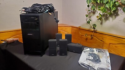 #ad Bose Acoustimass 10 Series IV Subwoofer with Surround Sound Speakers Tested Nice $479.99