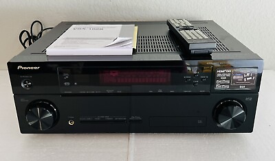 #ad Pioneer VSX 1020 K 7.1 Home Theater Receiver Remote Manual Bundle TESTED WORKS $90.00
