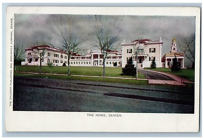 #ad Denver Colorado Postcard The Home Denver Exterior Building 1905 Vintage Antique $8.42