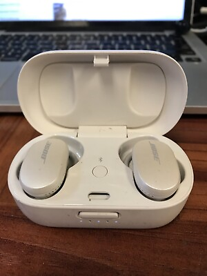 #ad AS IS Bose QuietComfort Earbuds True Wireless earbuds case WHITE 429708 HVD $42.99