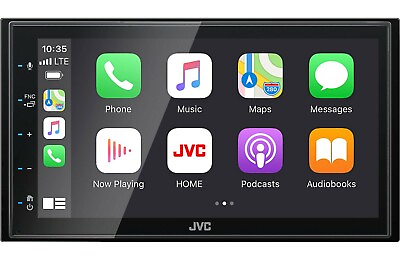 #ad New JVC KW M560BT 2 DIN 6.8quot; Media Player USB Mirroring Android iPhone Bluetooth $219.94