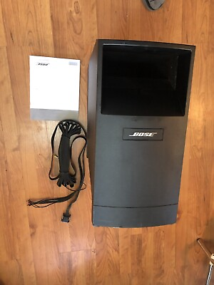 #ad Bose Acoustimass 10 Series IV Home System Subwoofer W Module Cable Only Read $249.00