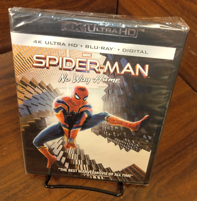 #ad Spider Man: No Way Home 4KBlu rayDigital NEW Free Shipping with Tracking $24.98