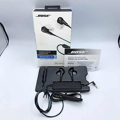 #ad Bose QuietComfort 20 In Ear Acoustic Noise Cancelling Headphones For Apple READ $289.95