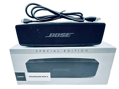 #ad Bose SoundLink Mini II Special Edition Bluetooth Wireless Speaker Black $99.99