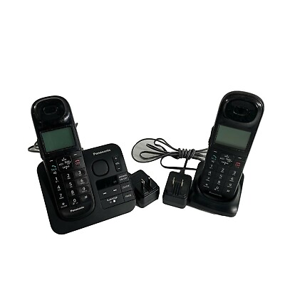 #ad Panasonic Wireless Telephone Set Answering Machine KX TGL430 Untested for Parts $12.99