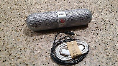 #ad Beats By Dr dre pill 1.0 portable speaker system Silver color $32.00