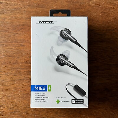 #ad Bose MIE2 Mobile Headset With Inline Microphone BRAND NEW Sealed $199.99