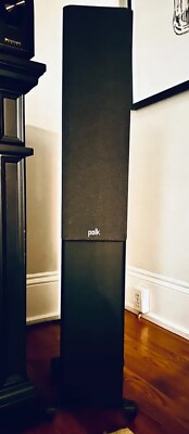#ad Polk Audio R500 Black Tower Speaker Pair $500.00