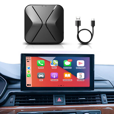 #ad Car Wireless Box Bluetooth USB Dongle Wifi GPS Navigation For iPhone iOS Carplay $90.38