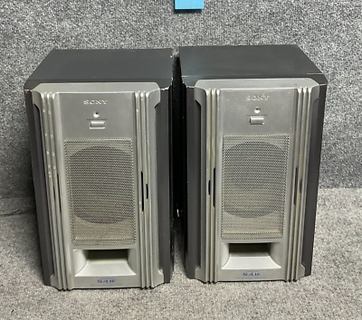 #ad Sony Pair Subwoofers Only SS WG99 Super Acoustically Loaded Woofer In Silver $46.77