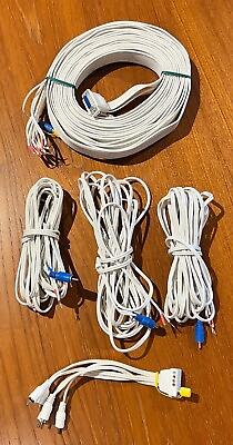 #ad Set Bose Acoustimass 15 Home Theater Ribbon Cable 3 Front Speaker Wires Block $89.99