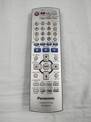 #ad Genuine Original OEM Panasonic Theater System N2QAYZ000001 Remote Control $4.50