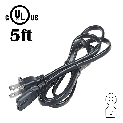 #ad UL 5ft AC Power Cord Cable For BOSE ACOUSTIMASS 6 9 15 16 30 2683 SERIES II III $7.39