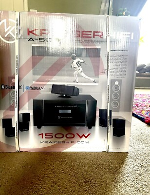 #ad home theater speaker system 5.1 $600.00