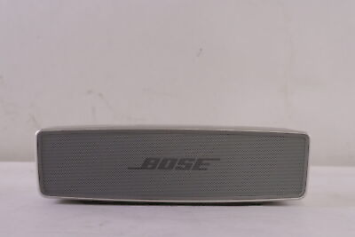#ad BOSE SOUNDLINK MINI II BLUETOOTH SPEAKER SILVER NO CHARGER $64.99