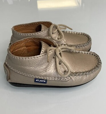 #ad Atlanta Moccasins Beige Baby Kids Shoes EU Size 23 Great Condition Great Price $13.99
