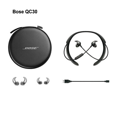#ad Bose QuietComfort QC30 Bluetooth Wirelesss Earbuds Sport Sweatproof Headphones $81.70