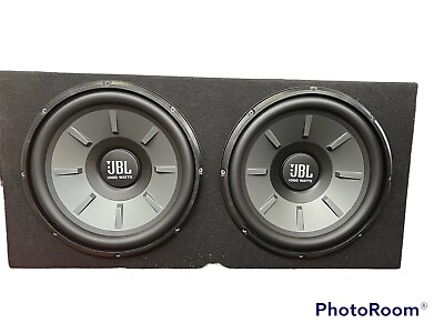 #ad JBL 1000 Watts Each MAX Single Voice Coil Subwoofer With Box Free shipping $229.00