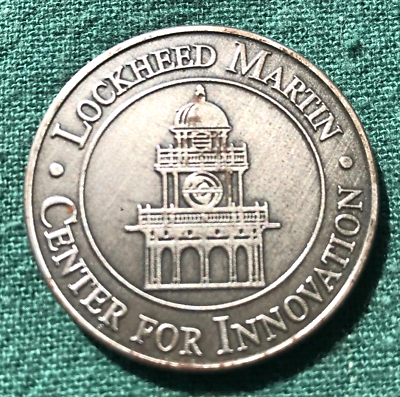 #ad Lockheed Martin Center for Innovation Original 2005 Lab Opening Challenge Coin $19.91