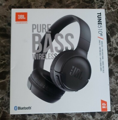 #ad JBL Bluetooth Fidelity Investments Branded Over Ear Headphones 510BT Pure Bass $49.99