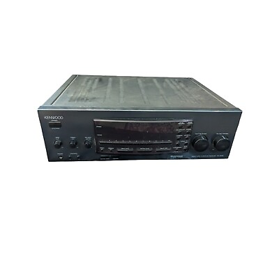 #ad Kenwood KR V6080 100W 120V AV Surround Receiver Amplifier Dolby 1996 Works $115.99