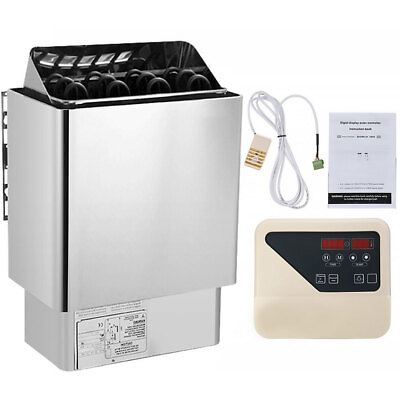 #ad Sauna Stove for Shower 9KW Bath Heater External Control Heating Sauna Equipment $378.89